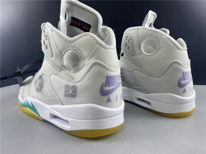 Air​ Jordan 5 x​off white AJ5 ow 3M CT8480-105