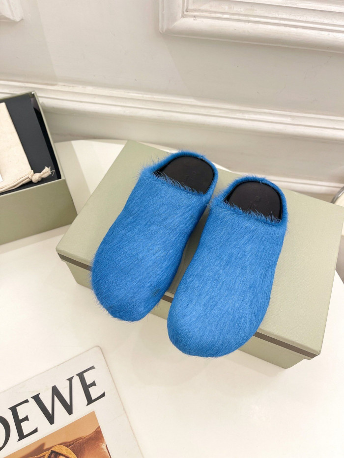 marni fussbett sabot loafers 231379m21