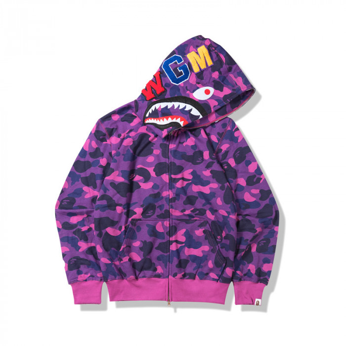 bape abc shark full zip hoodie