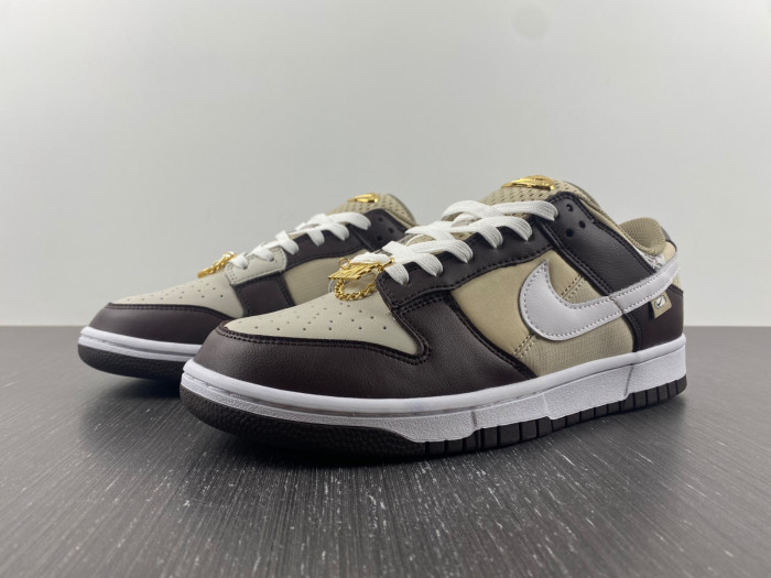 nike dunk low brown basalt (gs) - dx6060-111