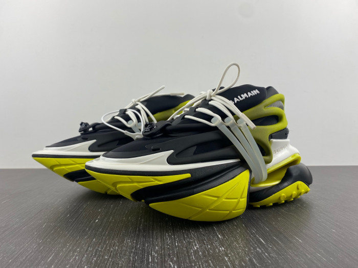 balmain unicorn layered sneakers bl20370