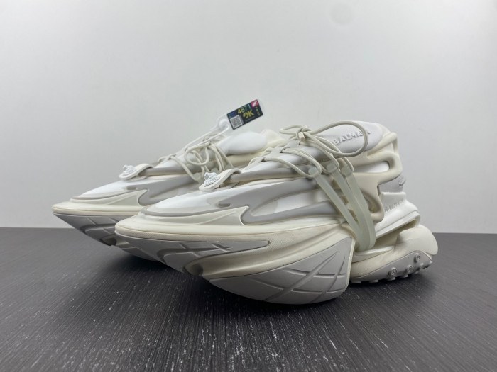 balmain unicorn layered sneakers bl20373