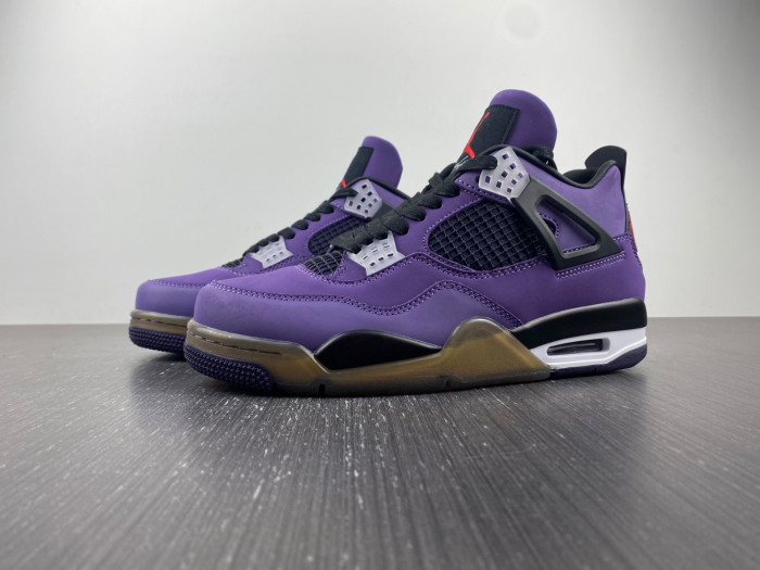jordan 4 retro travis scott purple aj4-203