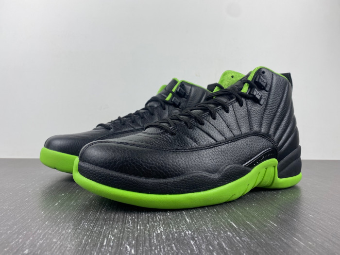 Air Jordan 12 Black Neon Green AJ12-052