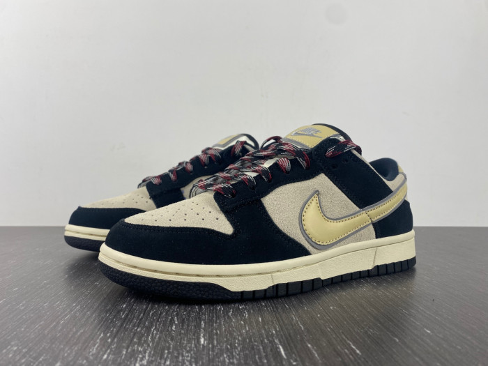 nike dunk low "navy suede" dv3054-001