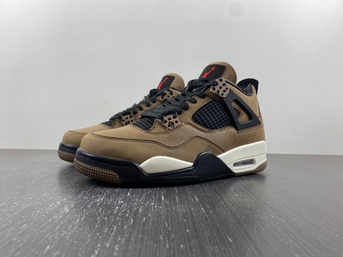 travis scott x air jordan 4 retro brown aj4-882335