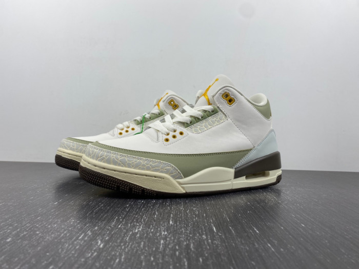 jordan 3 retro green and white dx6660-800
