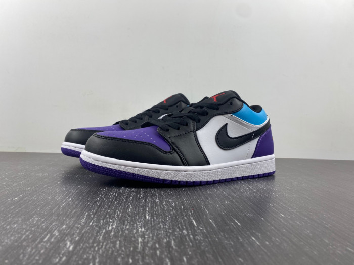 air jordan 1 low court purple tropical twist 553558-154