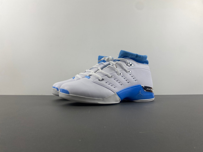 the air jordan 17 low "unc" (carolina) fj0395-101