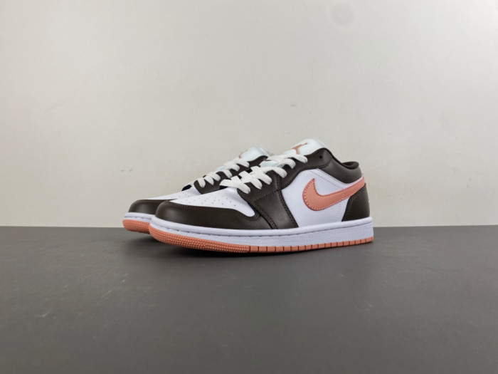 Air Jordan 1 Low 'Brown/Pink' DC0774-182