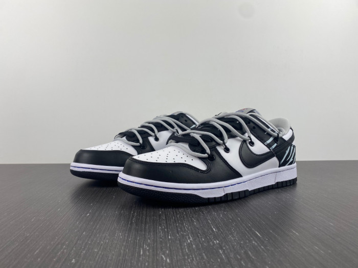 nike dunk low black and white dd3363-002