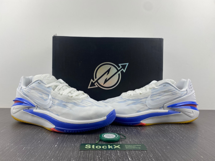 nike zoom gt cut 2 summit white blue - dj6015-102