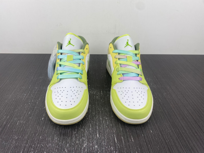 jordan 1 low sail white oil green - fd9906-131