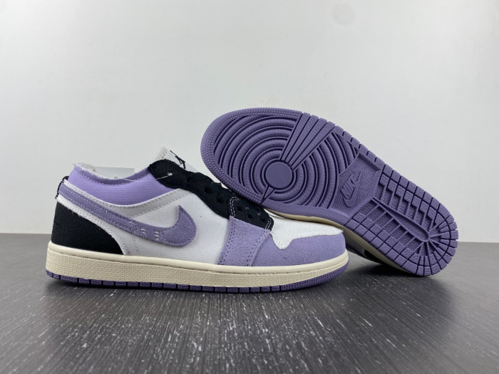 air jordan 1 craft "grey/black" dz4135-002