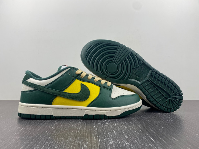nike dunk low noble green fd0350-133