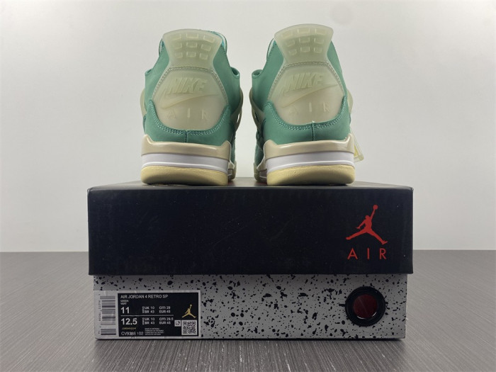 air jordan 4 retro T*f*ny green cv9388-102-01
