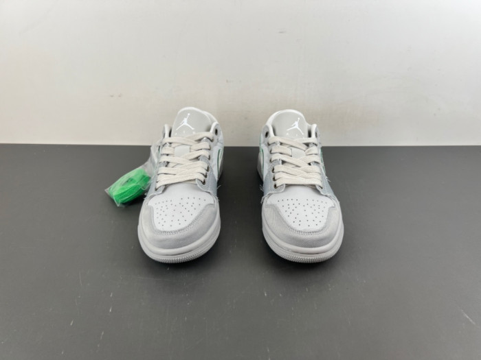 AIR Jordan 1 Low SE Distressed Light Smoke Grey (Women