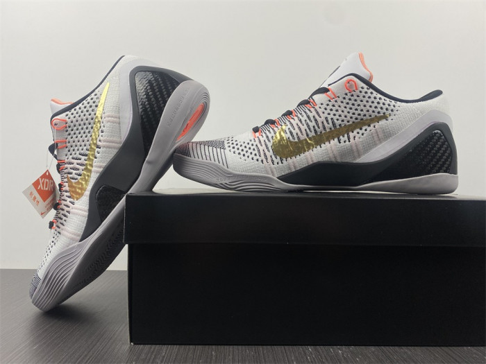 nike kobe 9 elite gold fundamentals 641714-100