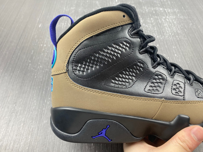 air jordan 9 olive concord ct8019-034