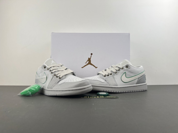 AIR Jordan 1 Low SE Distressed Light Smoke Grey (Women