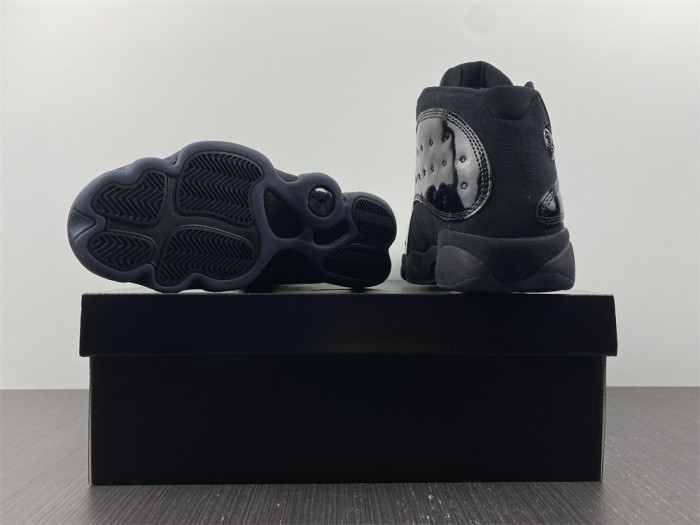 air jordan 13 black cat S*per genuine 414571-0112