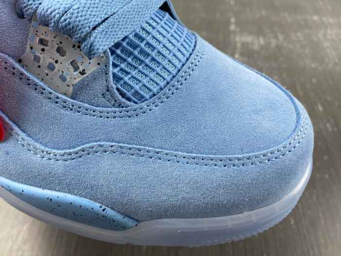 air jordan 4 retro unc 2019 pe sky blue aj4 1032070