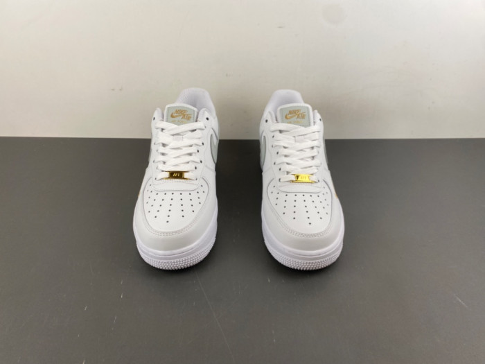 Nike Air Force 1 Low White Grey Gold (Women