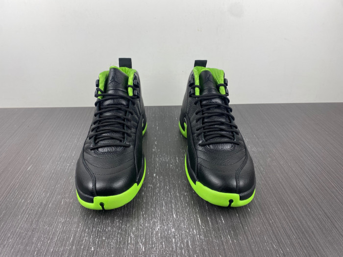 Air Jordan 12 Black Neon Green AJ12-052