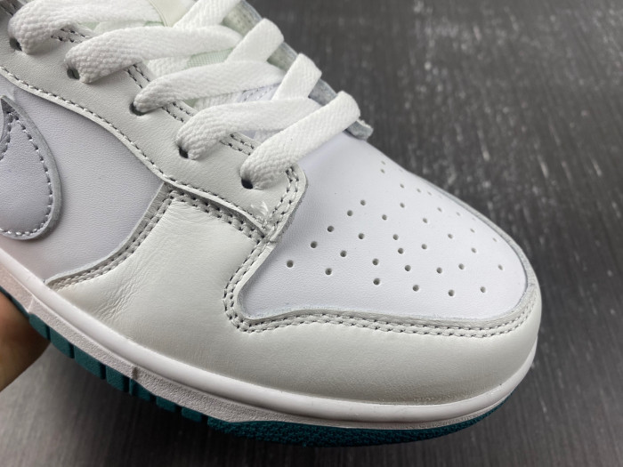 nike dunk low white green grey fd9911-101
