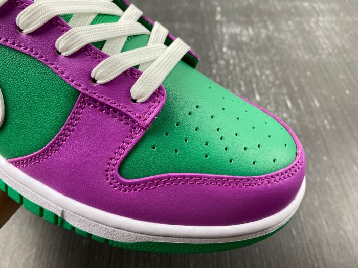nike dunk low stadium green fuchsia fd9924-311