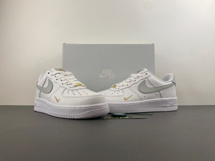 Nike Air Force 1 Low White Grey Gold (Women