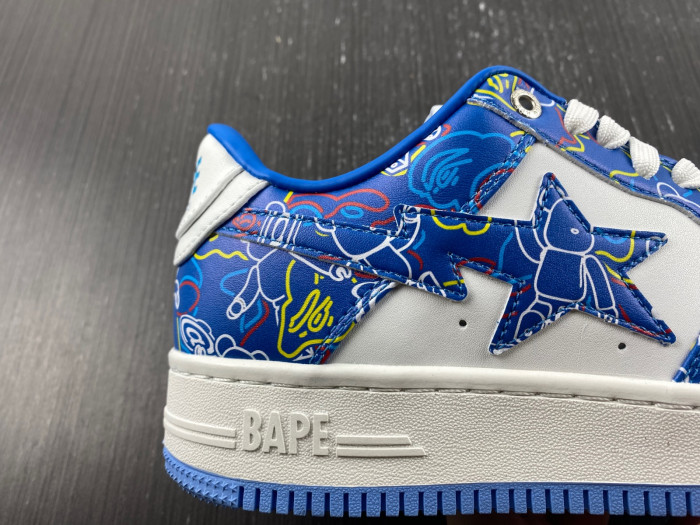 bape sta low sneaker 191042-008