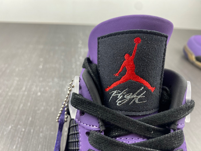jordan 4 retro travis scott purple aj4-203