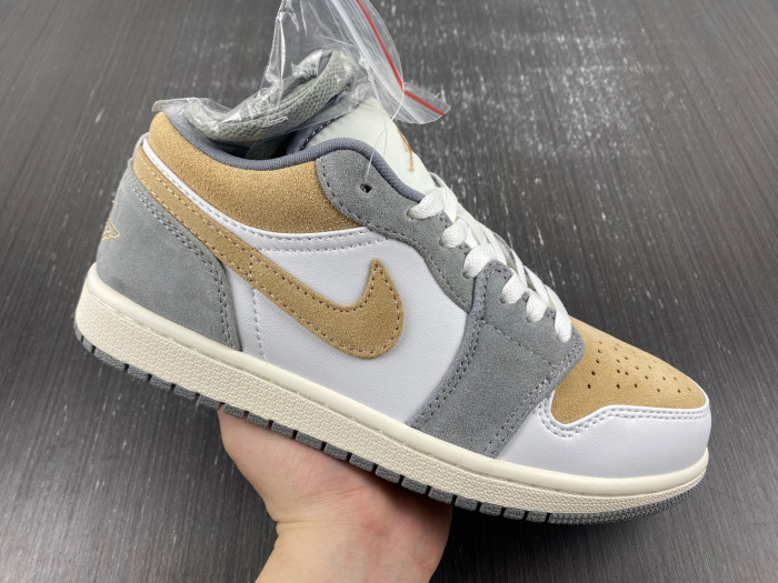 air jordan 1 low white grey dc0774-189