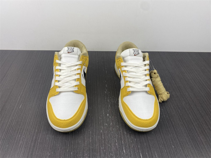 nike dunk low retro sun club wheat grass orange dv1681-100