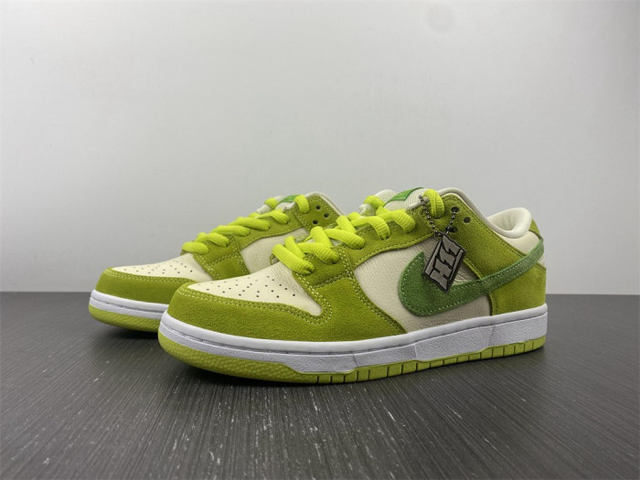 nike sb dunk low green apple - dm0807-300