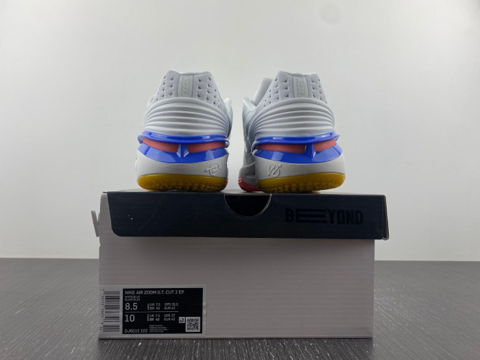 nike zoom gt cut 2 summit white blue - dj6015-102