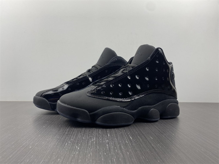 air jordan 13 black cat S*per genuine 414571-0112