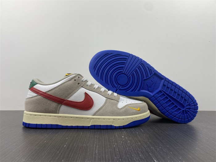 nike sb dunk low retro prm dark blue red gold dx6037-781