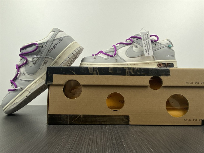 nike dunk low ofw of28 - dm1602-111