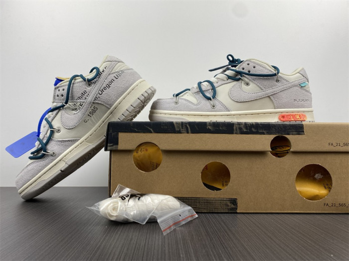 nike dunk low ofw of16 - dj0950-111