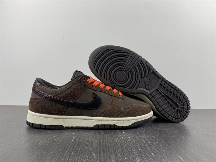 nike dunk low baroque brown orange dq8801-200