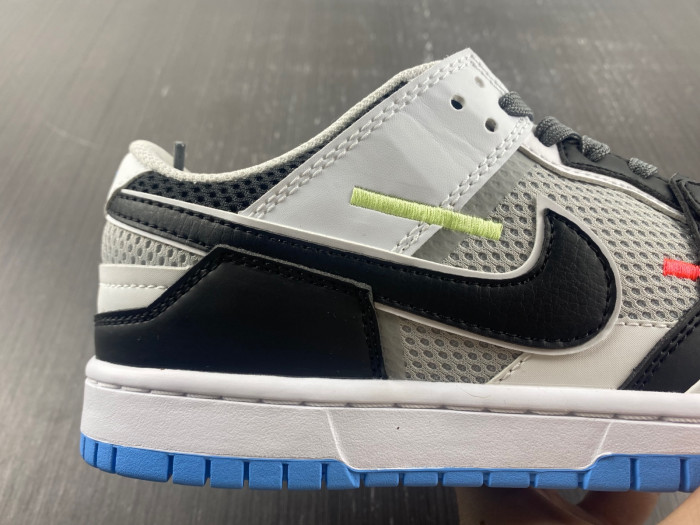 nike dunk low scrap mismatch dn5381-001
