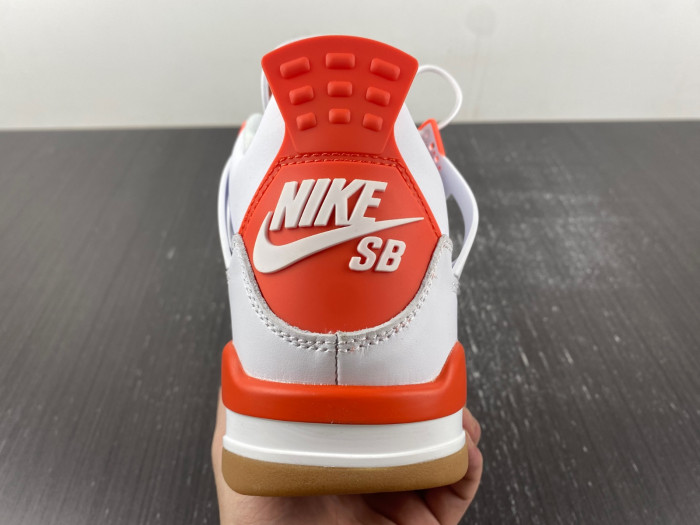 air jordan 4 white and orange dr5415-108