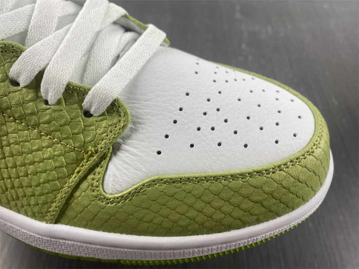 air jordan 1 mid green python (w) - dv2959-113