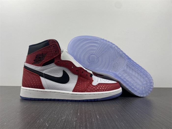 air jordan 1 retro high spider-man origin story 555088-602