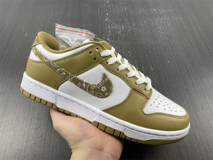 nike dunk low essential paisley pack barley (w) dh4401-104