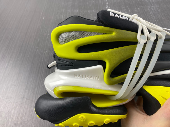 balmain unicorn layered sneakers bl20370