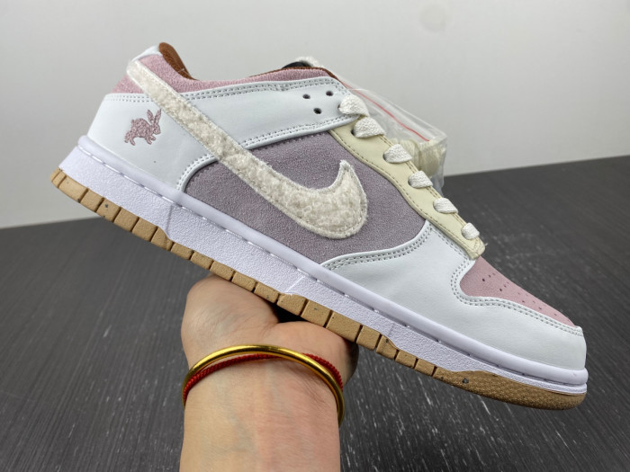 nike dunk low year of the rabbit brown fd4203-21