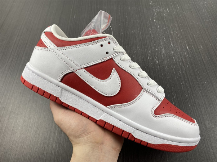 nike dunk low championship red (2021) dd1391-600